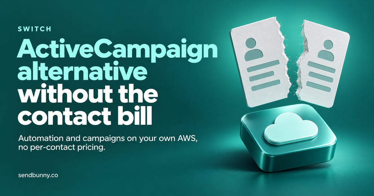 ActiveCampaign power, no contact bill?