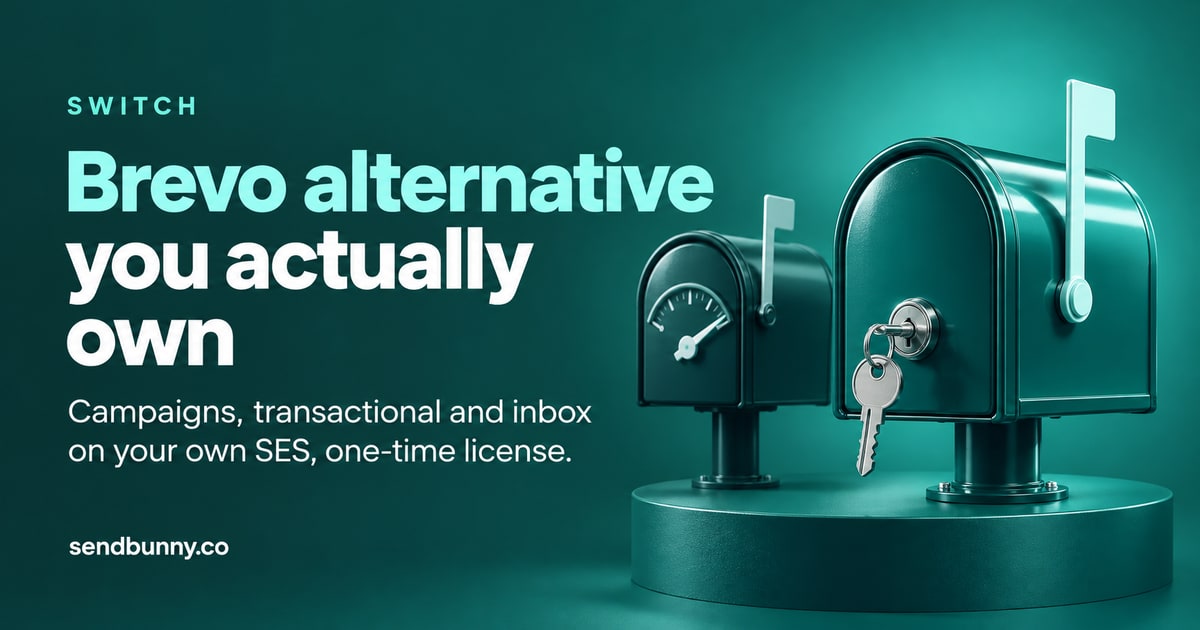 A Brevo alternative you actually own