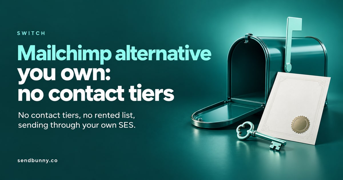 Done overpaying Mailchimp?