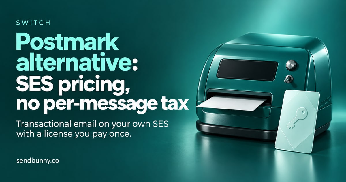 A Postmark alternative on your own SES