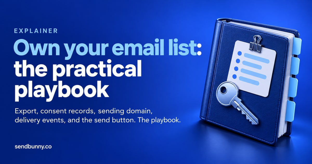 Own your email list, for real