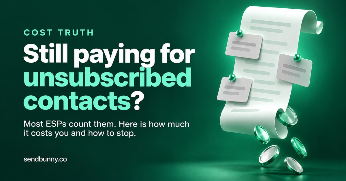 Still paying for unsubscribed contacts