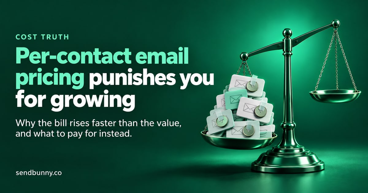 Per-contact pricing is the trap